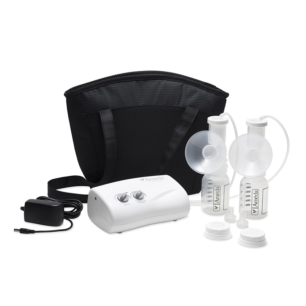 Ameda Doiuble Electric Breast Pump with bag